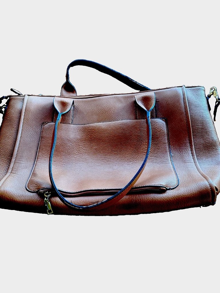 Poppy And Peonies Multitasker Tote Bag Chestnut — image 4 of 8